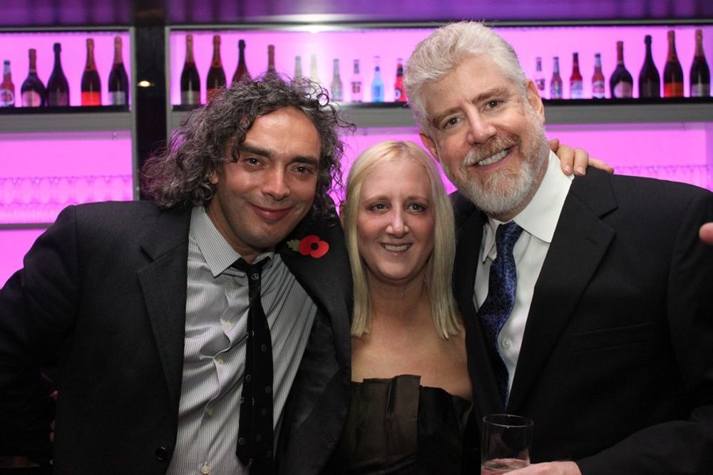 Carl Le Blond, Barbara Levy and Bob Garfield