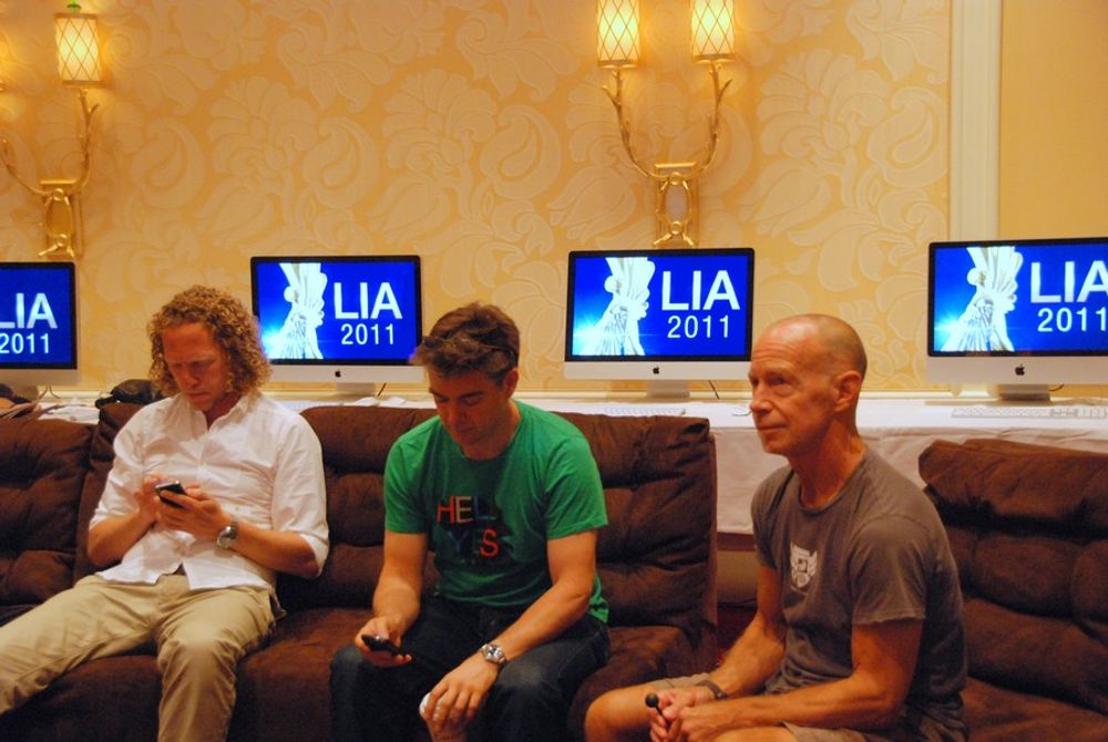 Hans Brouwer, Nick Felder and Lyle Greenfield