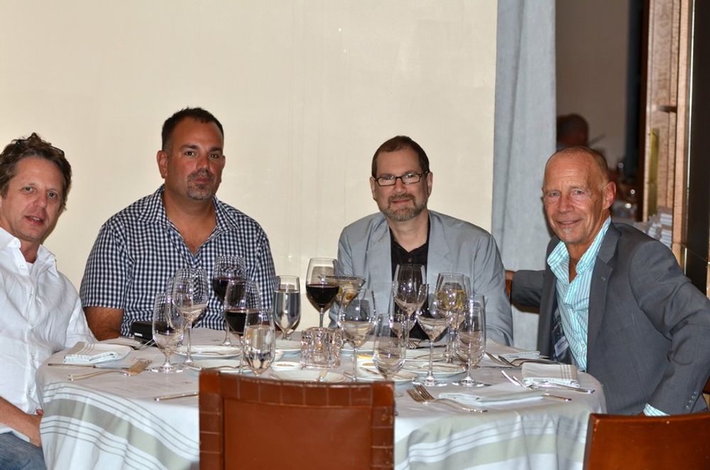 Loren Parkins, Josh Rabinowitz, Andy Bloch and Lyle Greenfield