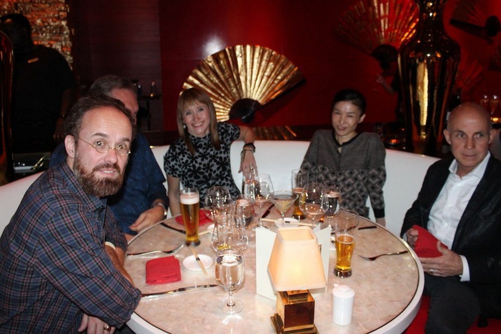 The Design • Package Design Jury continuing to have an enjoyable time at Mizumi