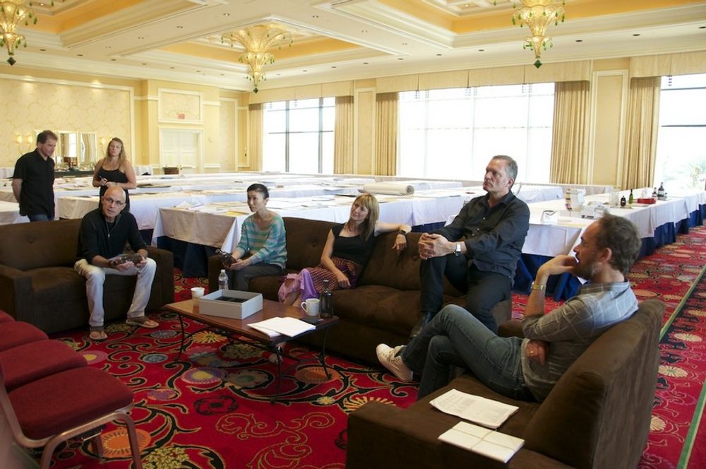 Design • Package Design judging room