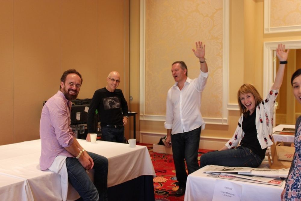 Design • Package Design jury having a great time judging the work