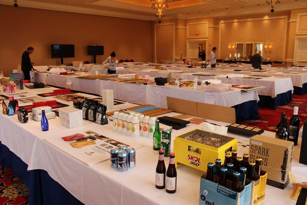 Design • Package Design judging room