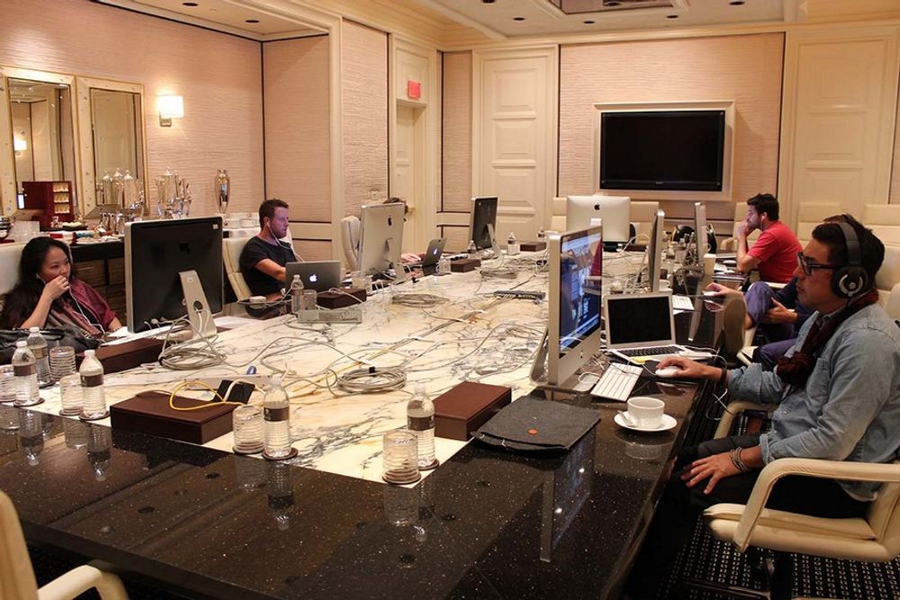 Digital judging room