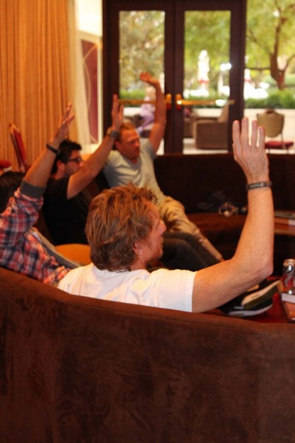 The Digital jury having a great time at judging