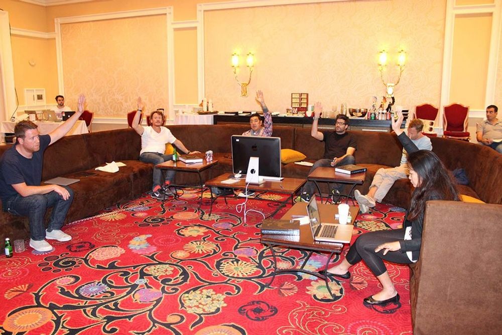 The Digital jury in the judging room