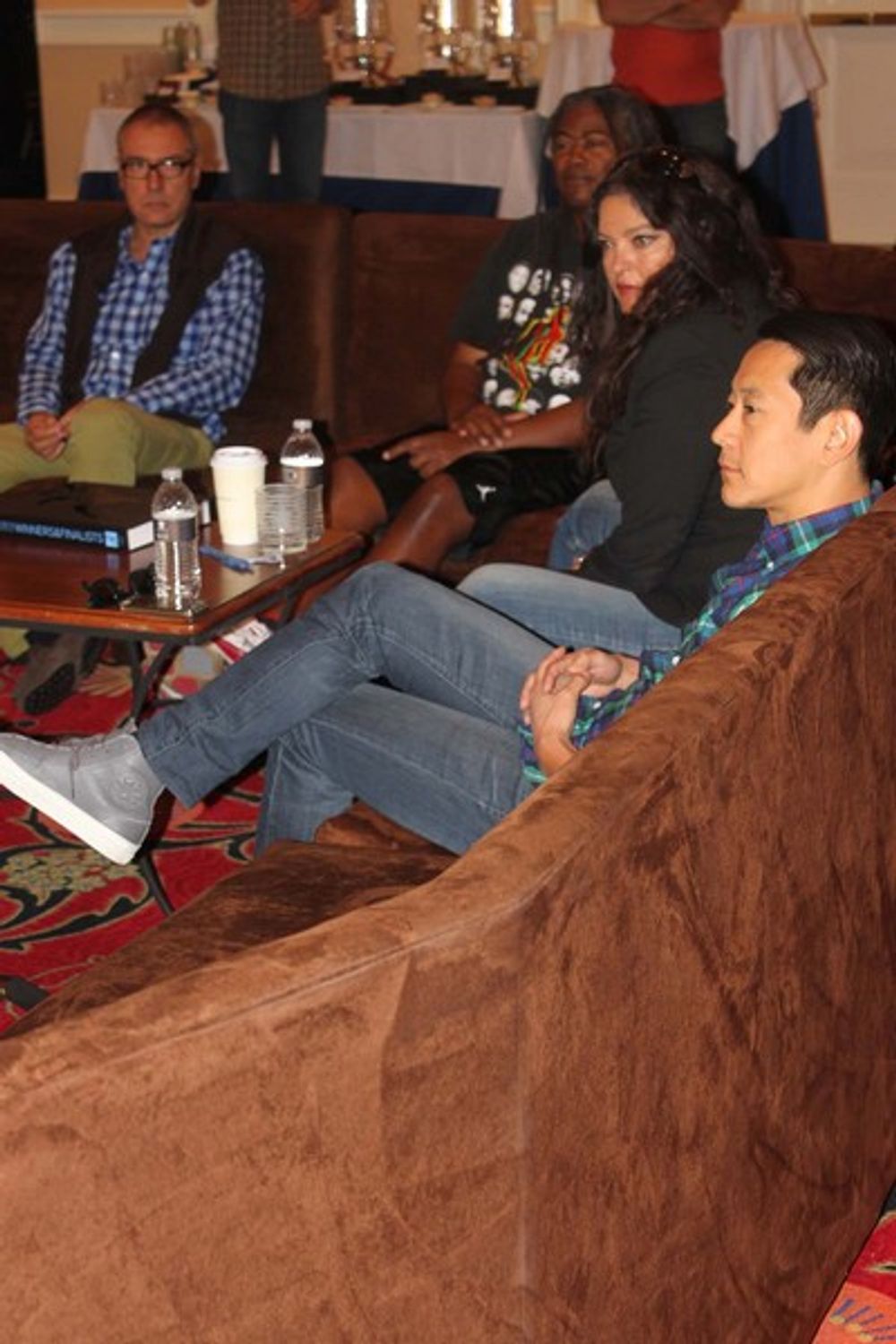 Jose Miguel Sokoloff, Jimmy Smith, Dörte Spengler-Ahrens and Mathias Appelblad in the judging room