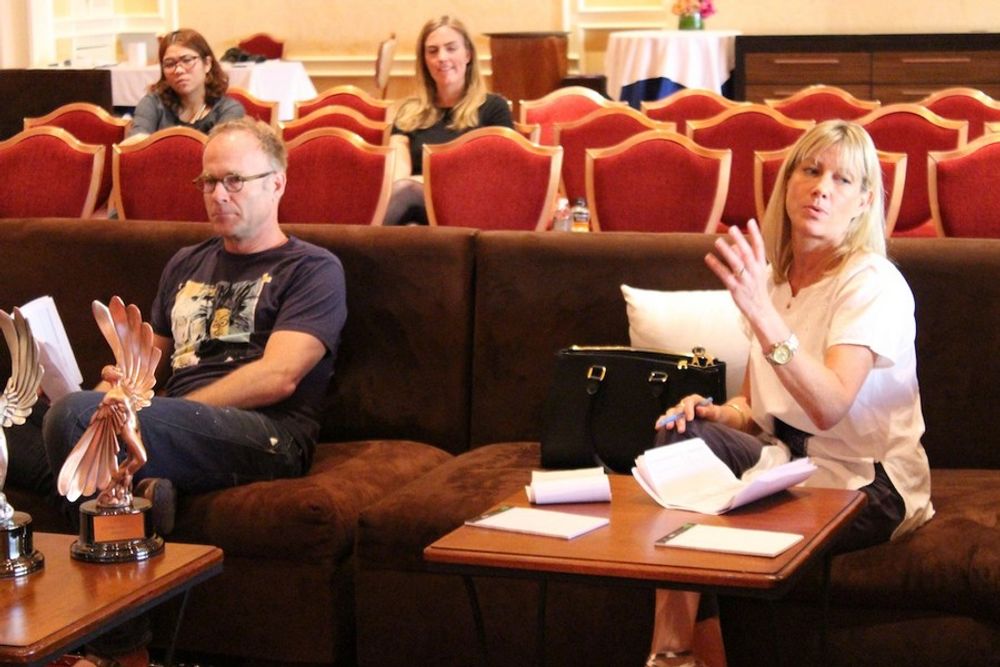 Ralph van Dijk and Jo McCrostie