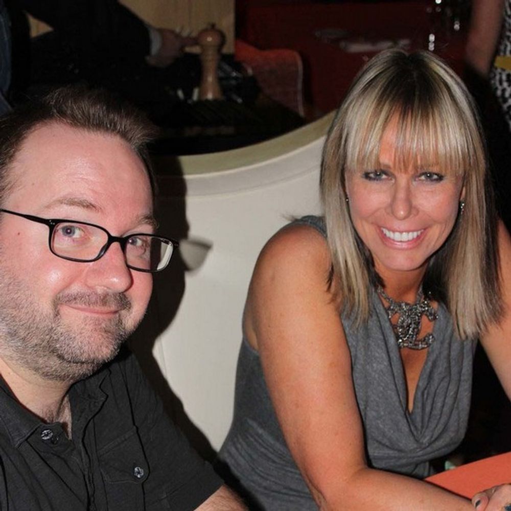 Sheridan Thomas and Laura Gregory enjoying dinner at Tableau