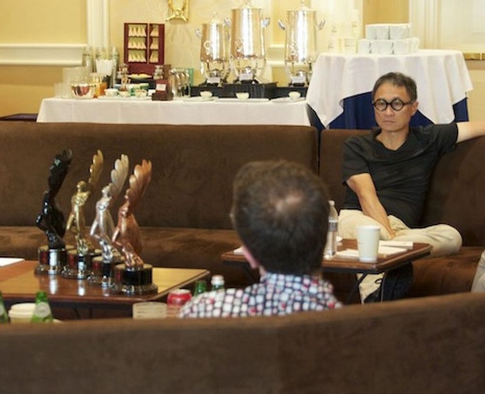 Naoki Ito in the judging room