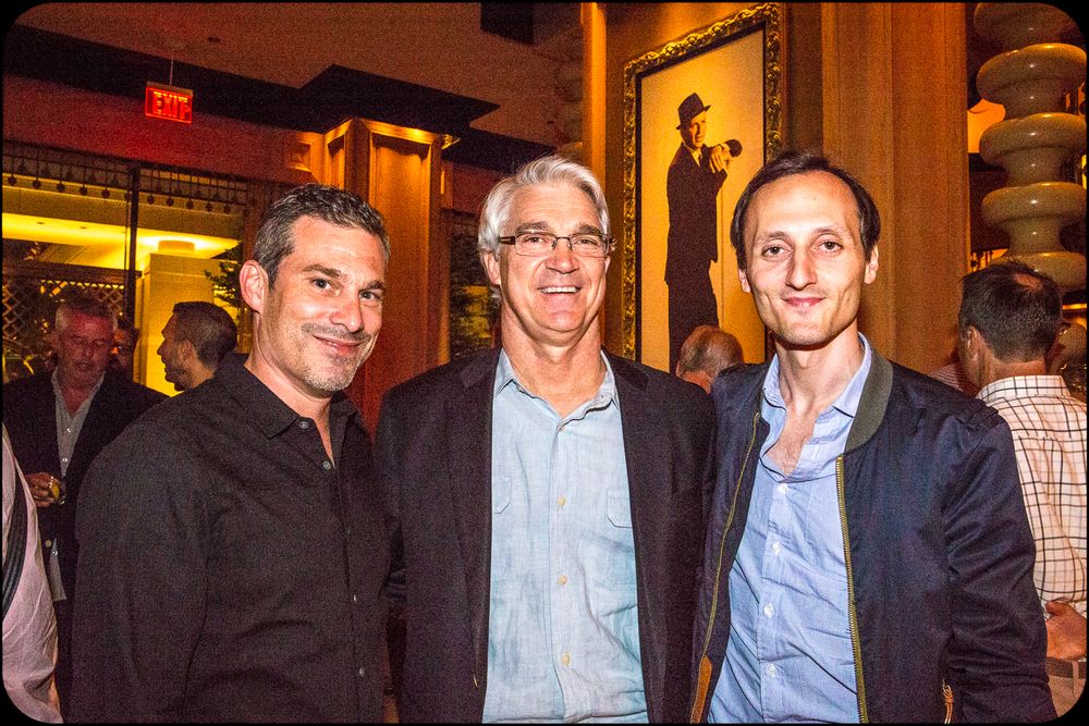 Jonathan Woytek, Bob Farnsworth and Renaud Skalli