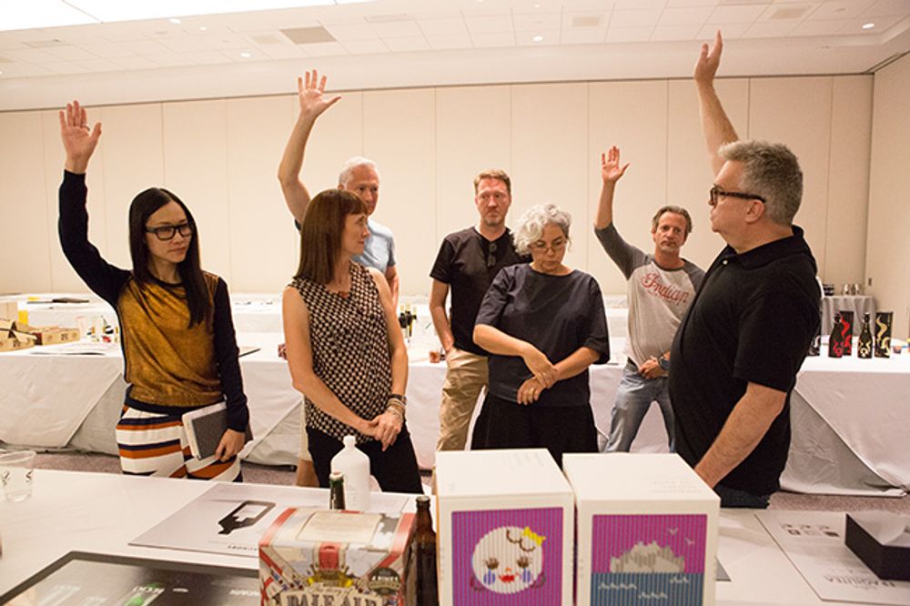 Design & Package Design Jury deliberations