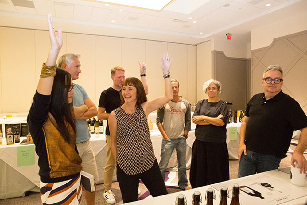 Design & Package Design Jury deliberations
