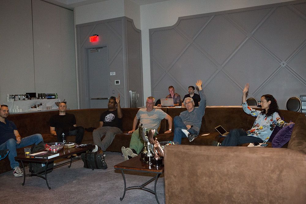 Music & Sound Jury in session