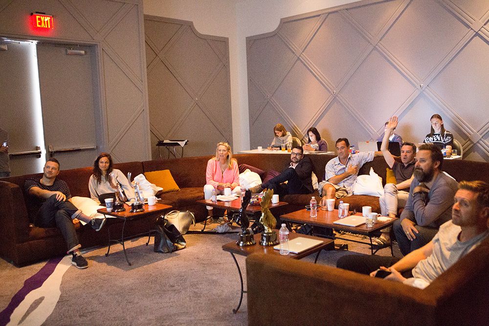 Production & Post-Production Jury in Statue Discussions