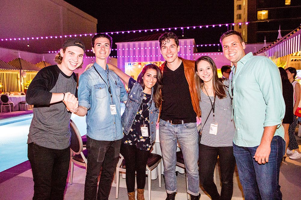 Young Creatives mingling at the LIA 2015 Juries and Young Creatives Party