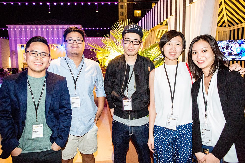 Young Creatives mingling at the LIA 2015 Juries and Young Creatives Party
