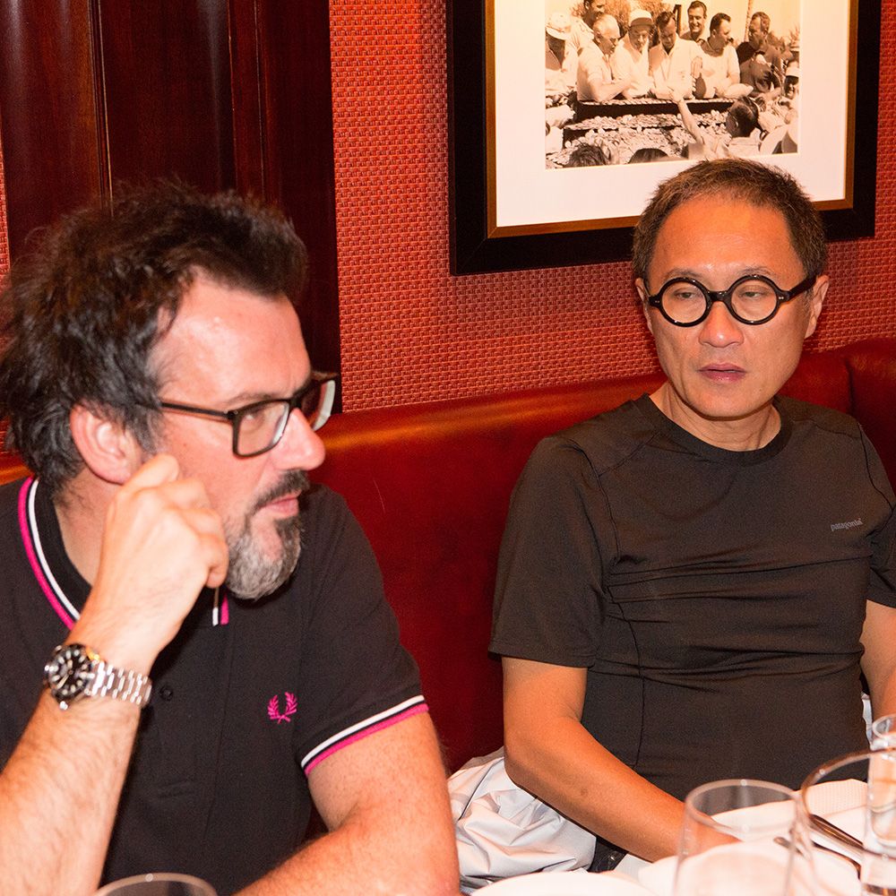 Daniel Bonner & Eugene Cheong at Country Club restaurant