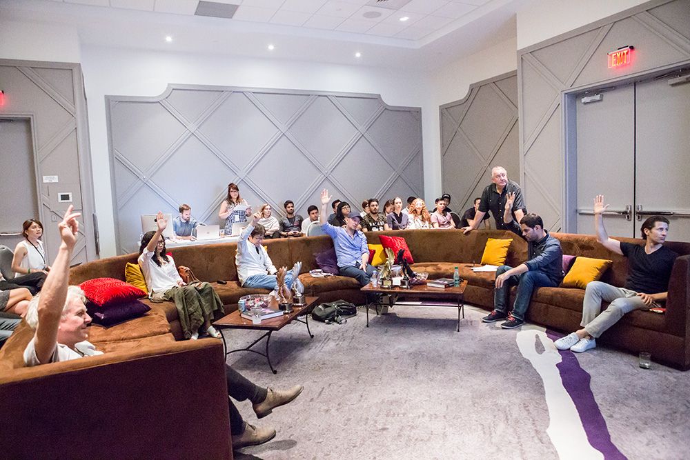 The Non-Traditional Jury Statue Discussions with the young creatives
