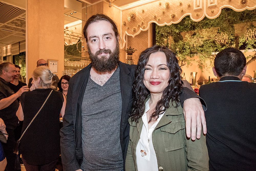 Jureeporn (Judy) Thaidumrong and her husband Basil at Wing Lei