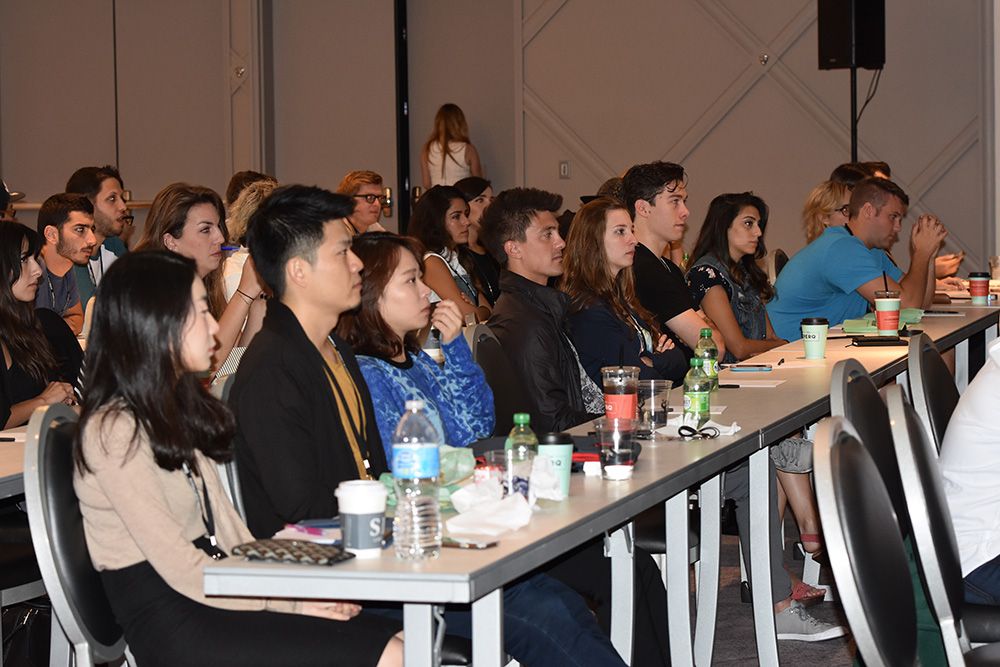 Creative LIAison attendees enjoying the talks