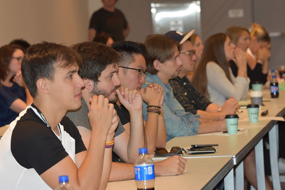 Creative LIAison attendees enjoying the talks