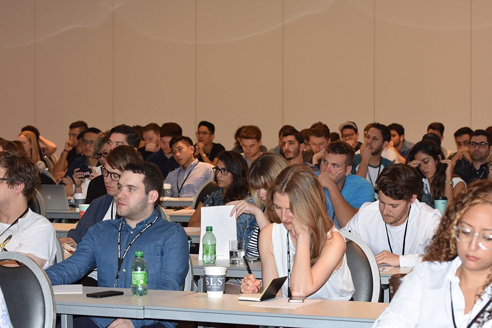 Creative LIAison attendees enjoying the talks