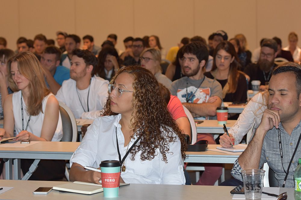 Creative LIAison attendees enjoying the talks