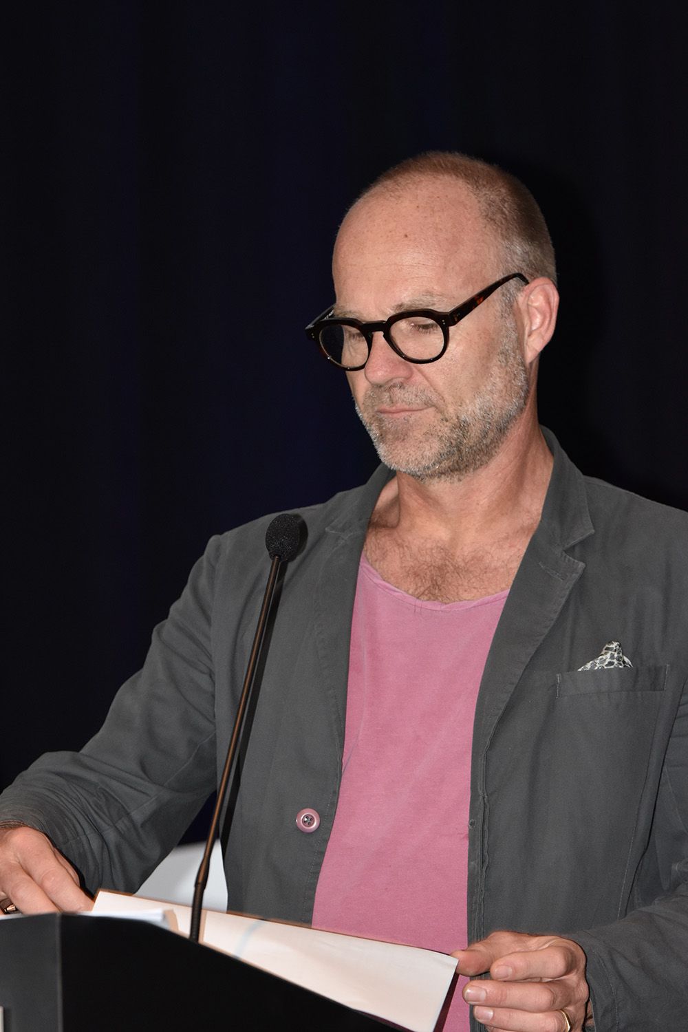 Ralph van Dijk speaking at Creative LIAisons