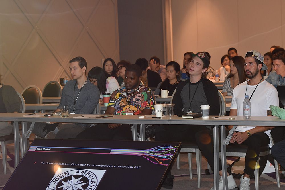 Creative LIAison attendees enjoying the talks
