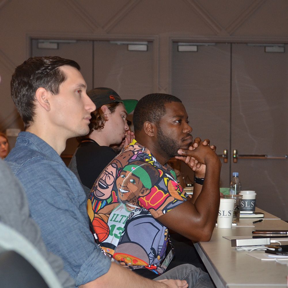 Creative LIAison attendees enjoying the talks