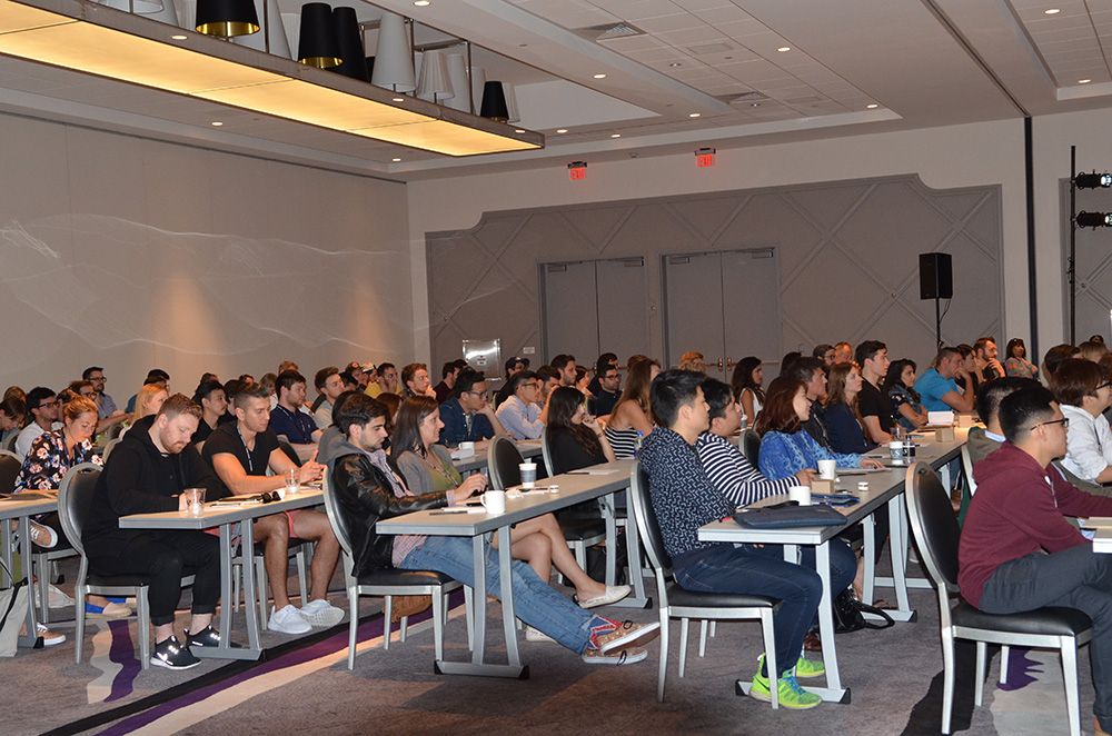 Creative LIAisons attendees in the seminars