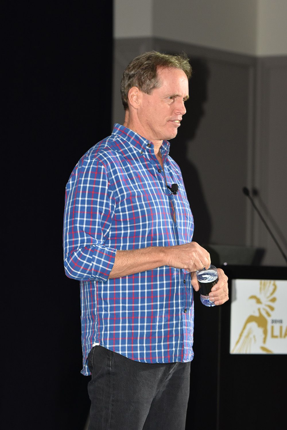 John Merrifield speaking at Creative LIAisons