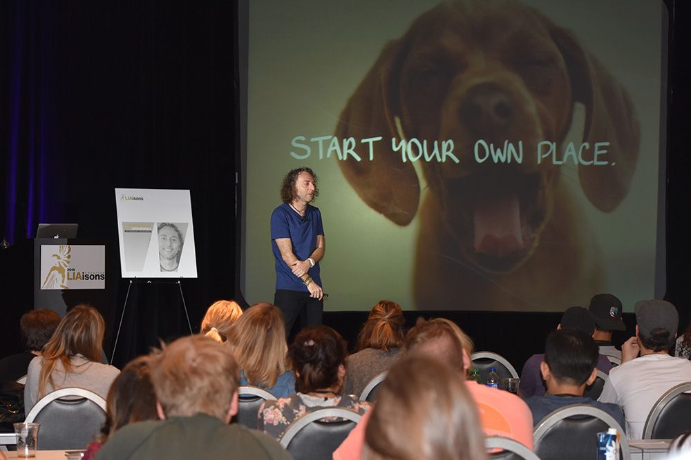 John Mescall gives advice to young creatives