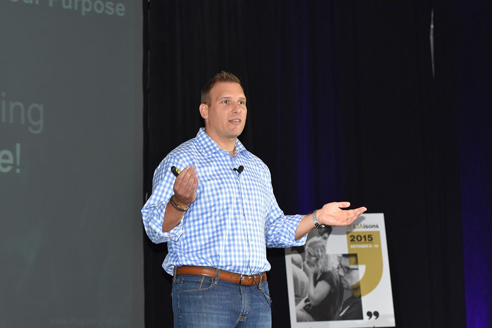Mikko from Ripple Fund presenting at Creative LIAisons