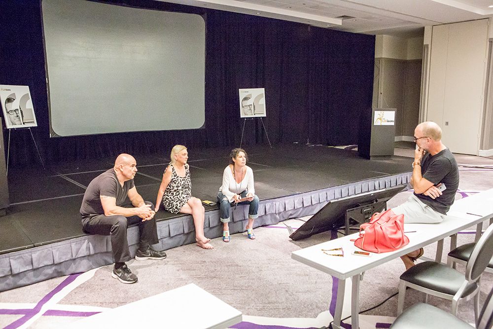 Ralph van Dijk in conversation with Faith Wall and Barbara Levy