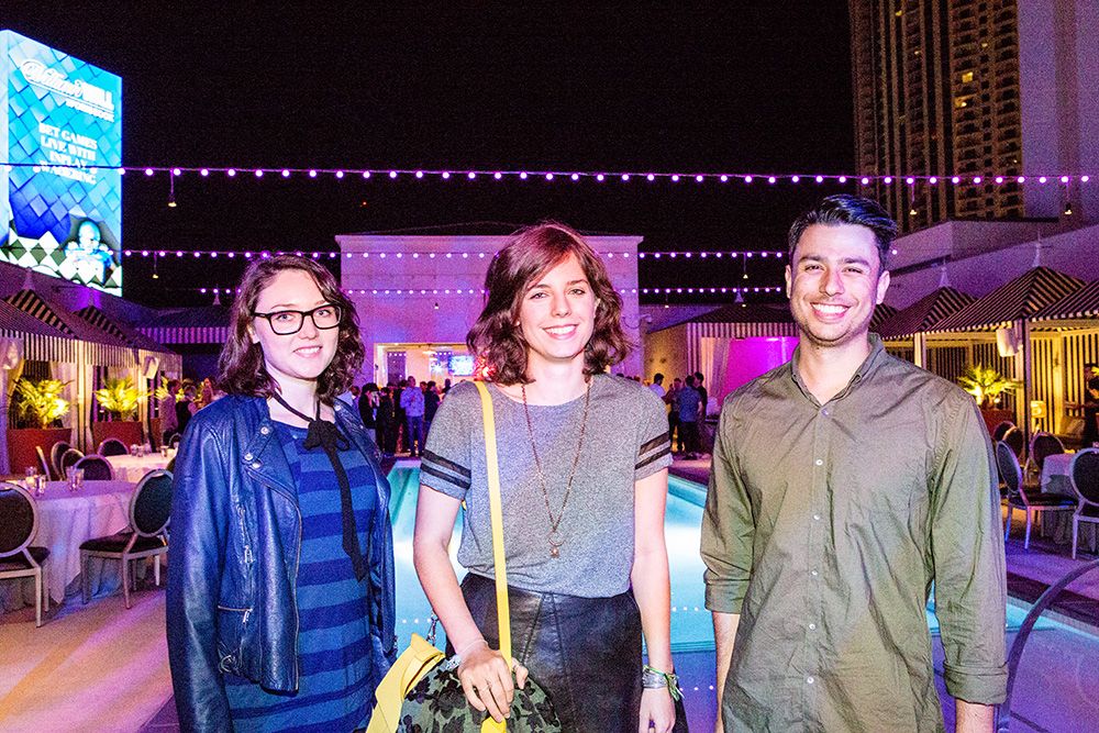 Creative LIAisons attendees at the 2015 LIA Party