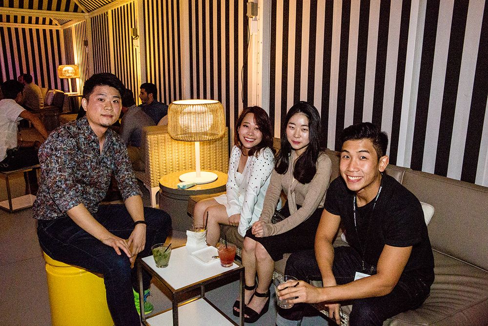 Creative LIAisons attendees at the 2015 LIA Party