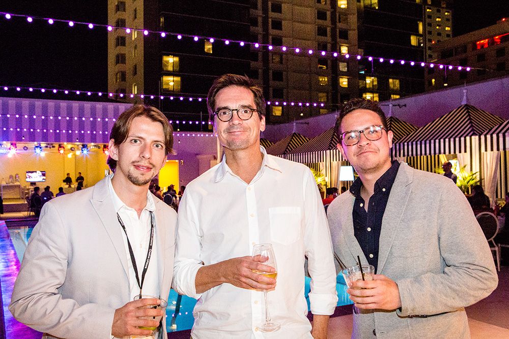 Creative LIAisons attendees at the 2015 LIA Party