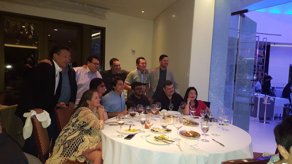 Jury dinner at Mr. Chow