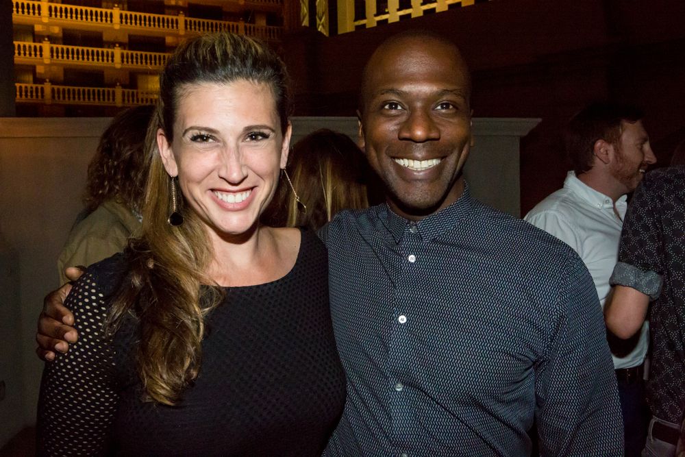 Larissa Kirchner and Keith Cartwright at Mr. Chow