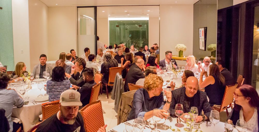 Jury dinner at Mr. Chow