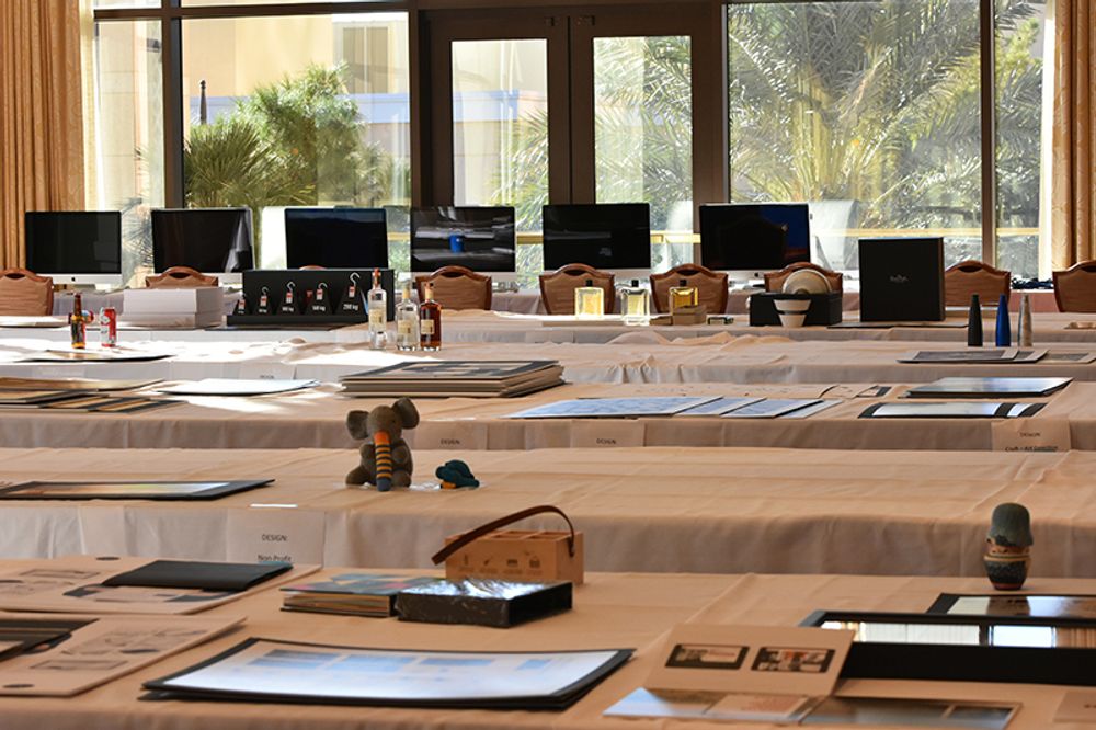 The Design & Package Design Jury room