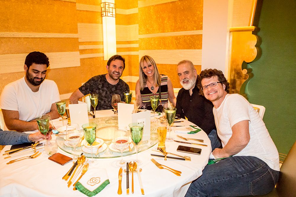 Jury dinner at Wing Lei