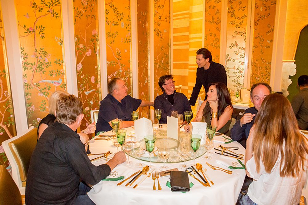 Mark Tutssel, Nancy Crimi-Lamanna, Michael Lynch and Malcolm Poynton at Wing Lei