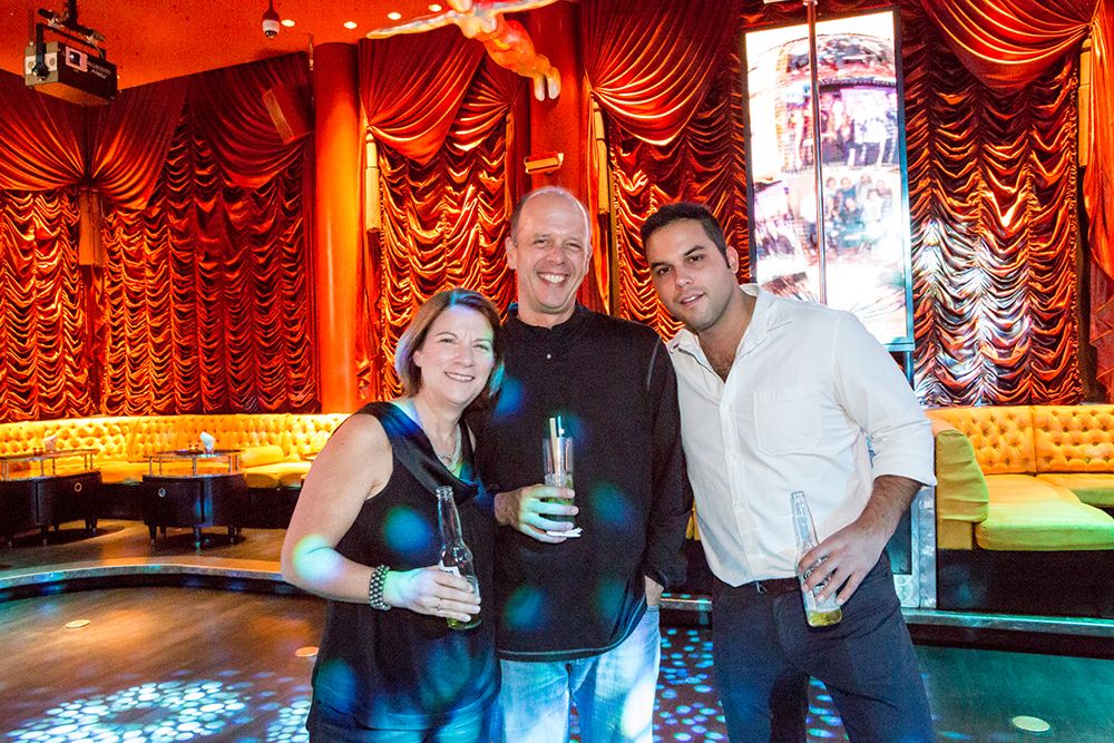 At the Judging and Creative LIAisons party at Surrender