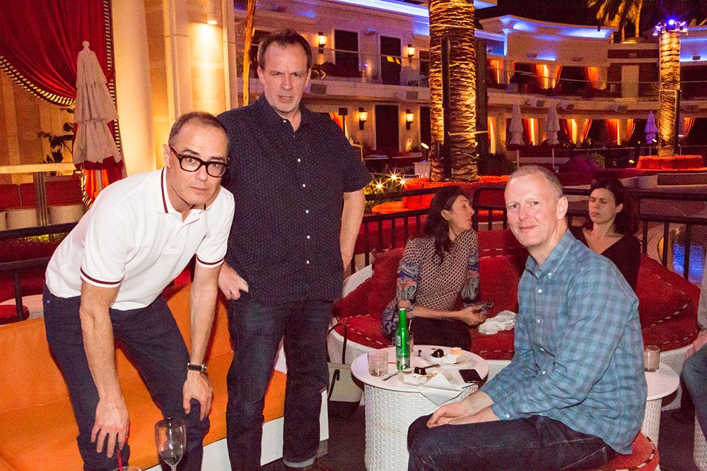 The Verbal Identity Jury at the LIA party at Surrender
