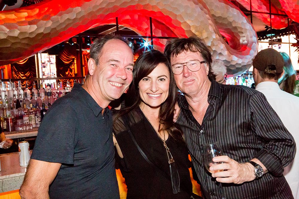 Jeremy Craigen, Nancy Crimi-Lamanna and Michael Lynch having a grand time at the LIA Judging and Creative LIAisons Party