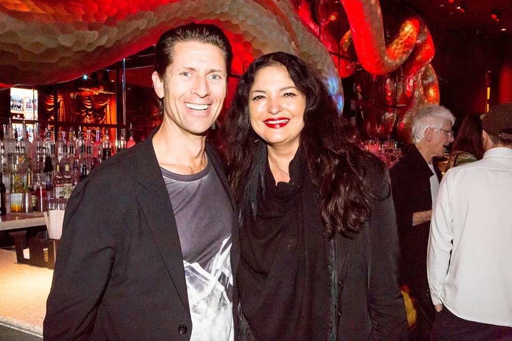 Malcolm Poynton & Doerte Spengler-Ahrens at the LIA Judging and Creative LIAisons Party
