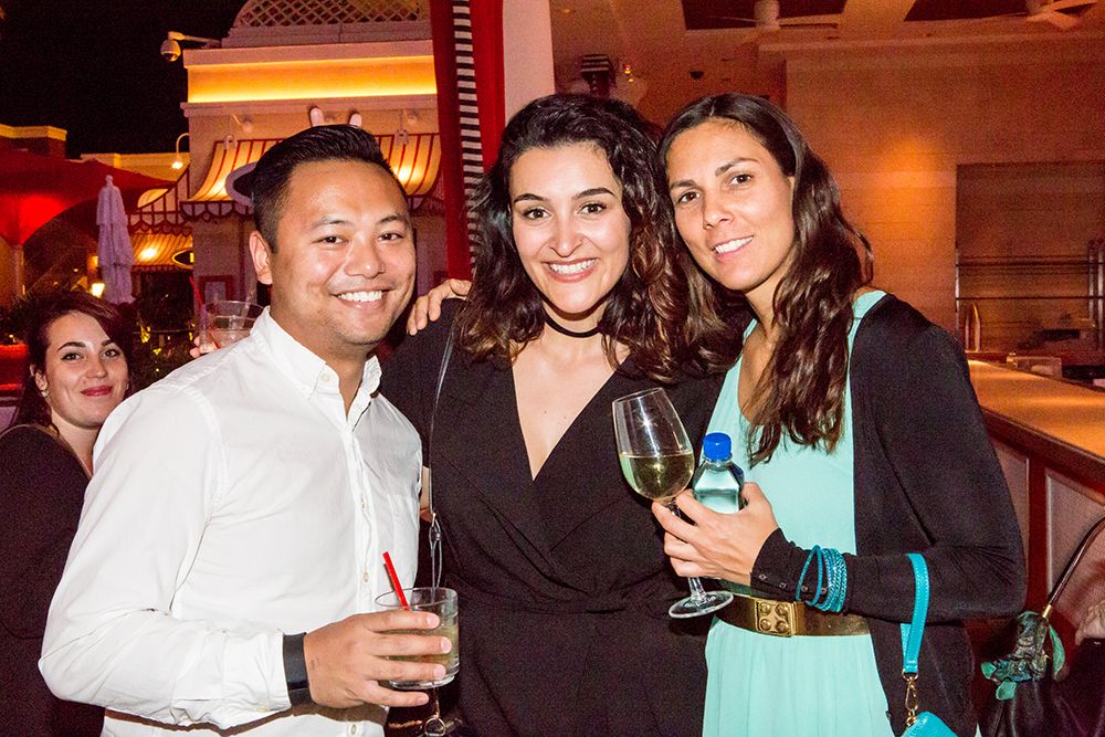Melis Adigüzel and Diane Schultz at the LIA Judging & Creative LIAisons Party